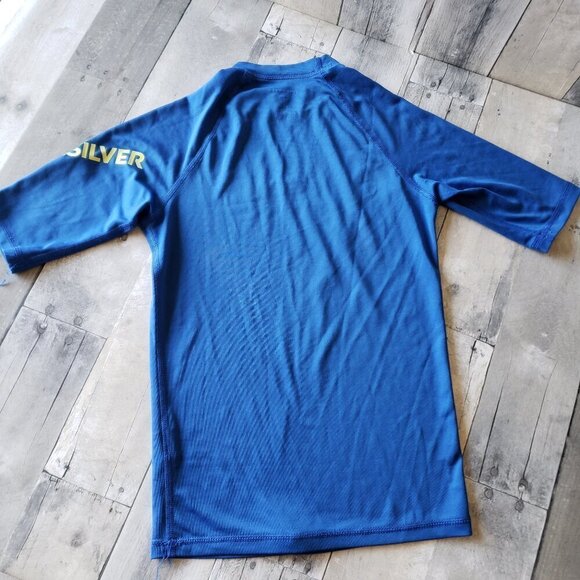 Quiksilver Blue Rash Guard - Size M (12) - Picture 3 of 3